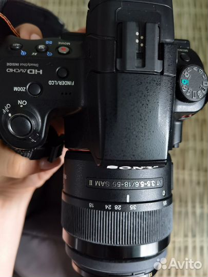 Sony Alpha a37 + Sony 18-55 + Tamron 70-300