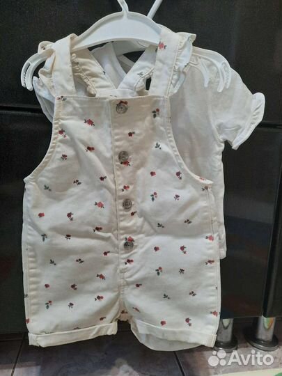 Джинсовый комбинезон hm 74