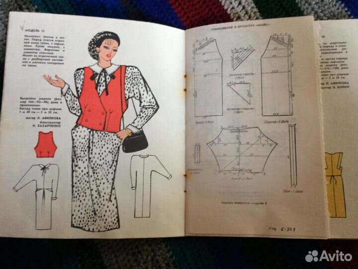Журнал мод 1980-е СССР