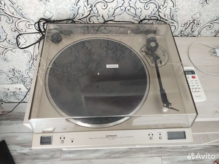 Виниловый проигрыватель pioneer