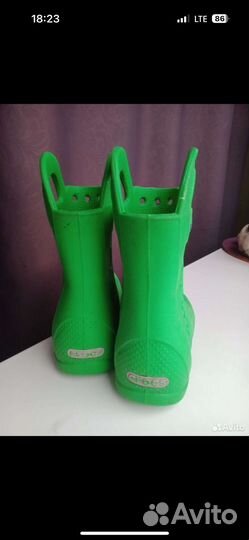Резиновые сапоги crocs c10