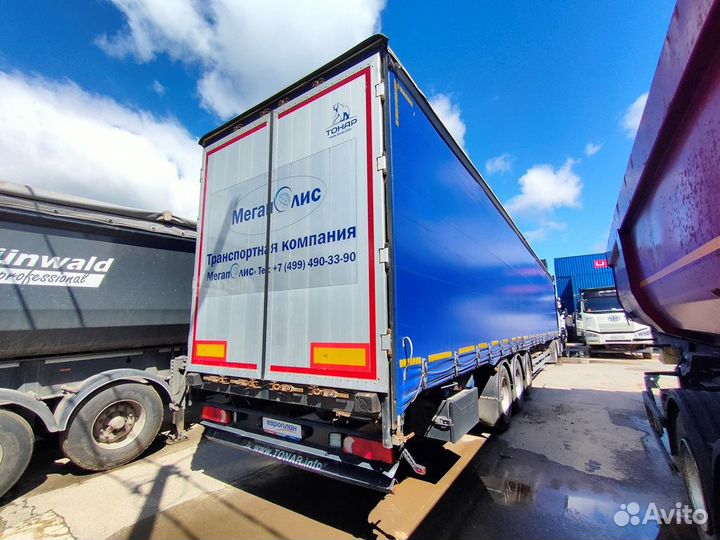 Полуприцеп шторно-бортовой Тонар T3-16 (98881), 2021