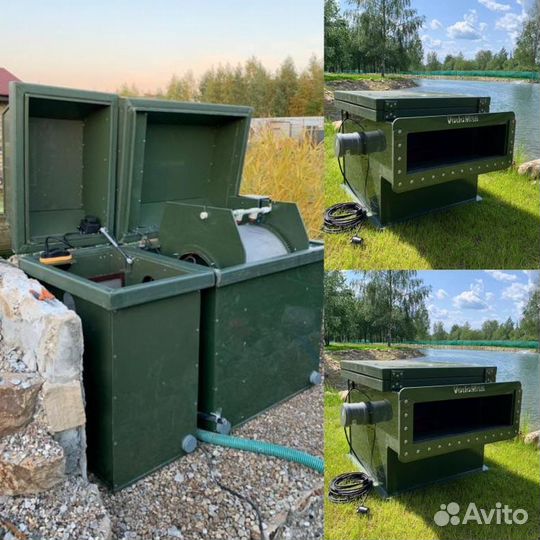 Минимальный прудокомплект VodoMan для 200м2