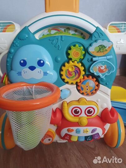 Детская каталка 4в1