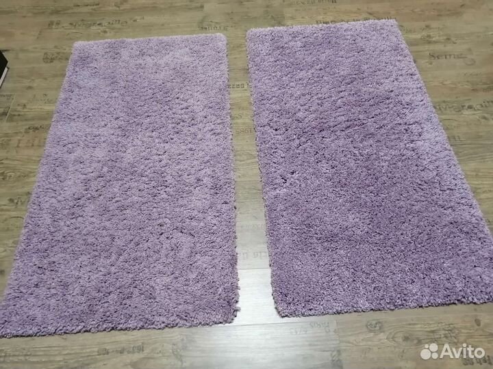Два Коврика прикроватных бу