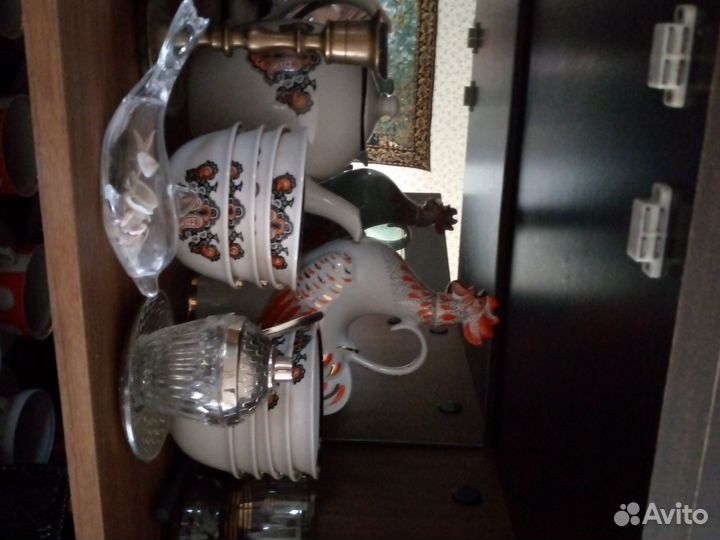 Сервиз чайный много