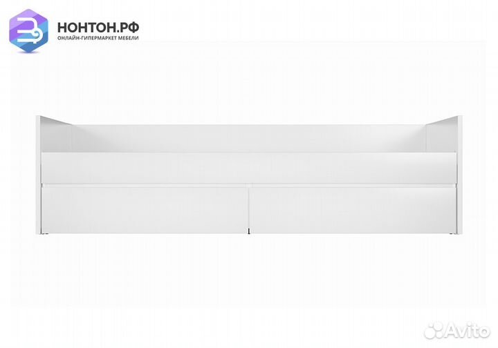 Кровать раздвижная Кастор белая