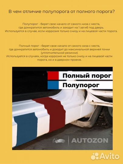 Ремонтные пороги Daewoo Nexia n100 дорестайлинг