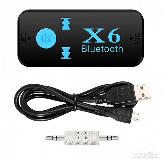 Bluetooth aux аудио адаптер с MP3 плеером
