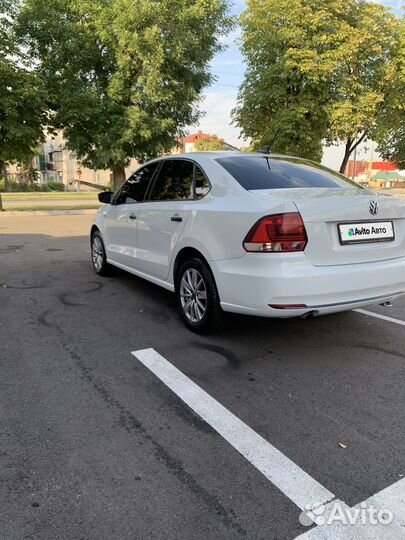 Volkswagen Polo 1.6 AT, 2019, 183 800 км