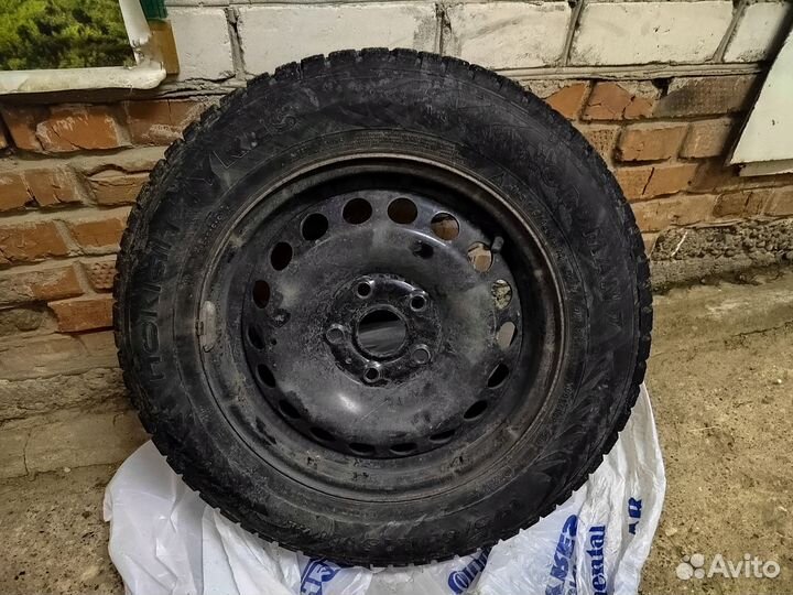 Комплект зимних колёс на Skoda Octavia A7