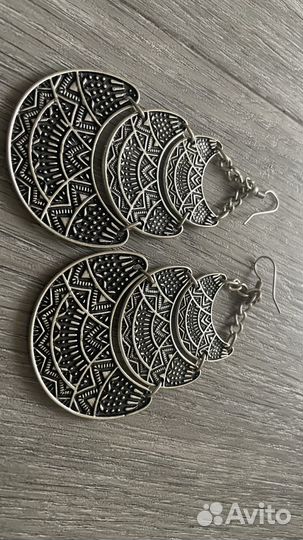 Этно серьги