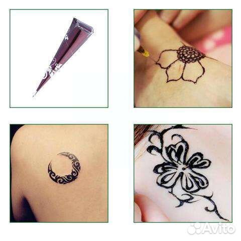 Краска для тату хна