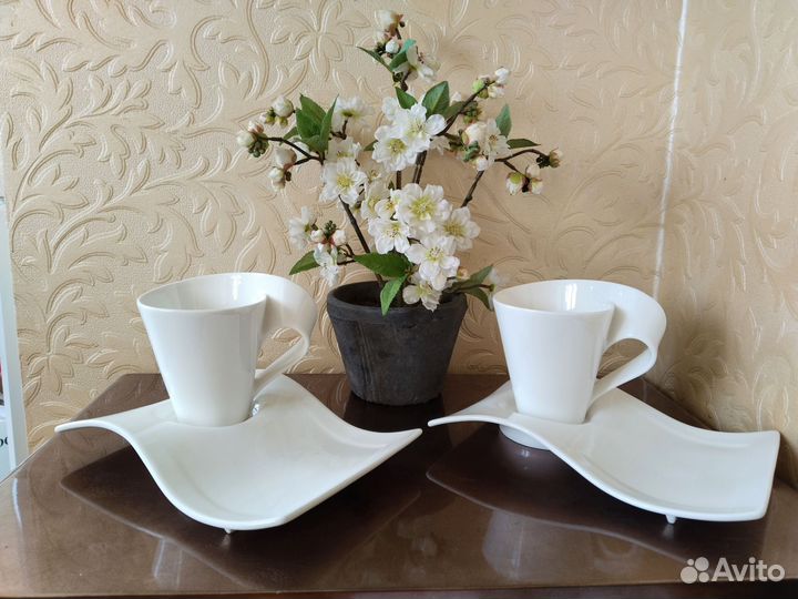 Чайная пара Villeroy&Boch 250 мл. New Wave