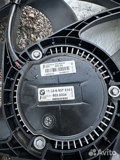 Вентилятор охлаждения бмв Е90 Е81 Е82 Е87 Е88 Х1