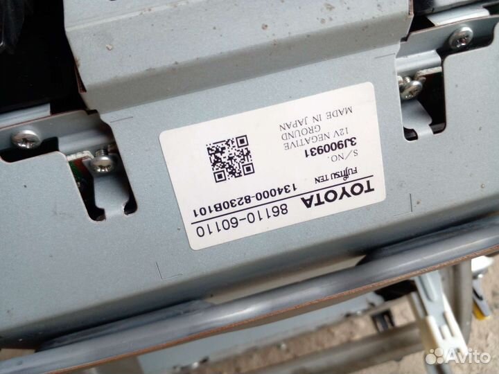 Монитор Toyota Land Cruiser 200 2013г