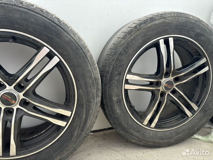 Литые диски r17 5x100