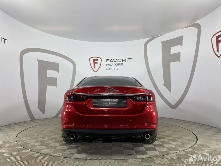 Mazda 6 2.5 AT, 2017, 181 000 км