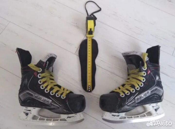 Хоккейные коньки bauer на ребенка 5-6 лет