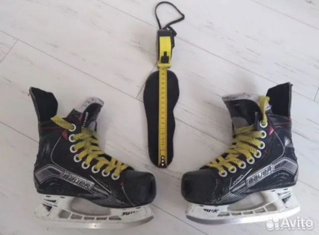 Хоккейные коньки bauer на ребенка 5-6 лет