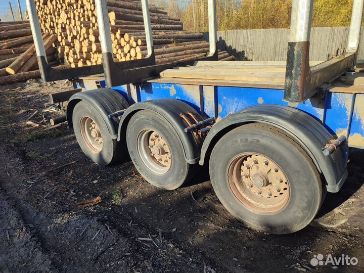 Полуприцеп лесовоз (сортиментовоз) Sommer SP 240 PR, 2008