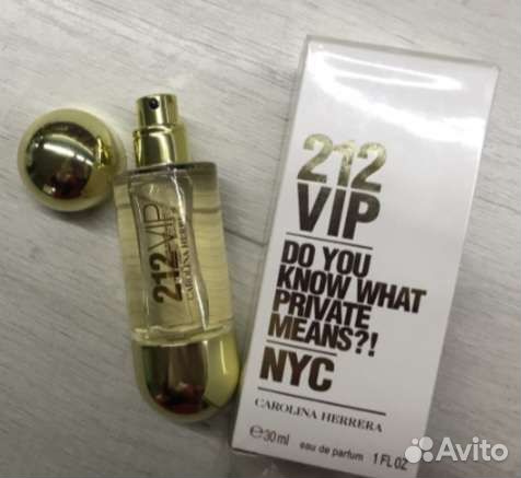 Парфюмерная вода Carolina Herrera 212 VIP