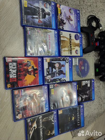 Sony PS4 игры иджойстик