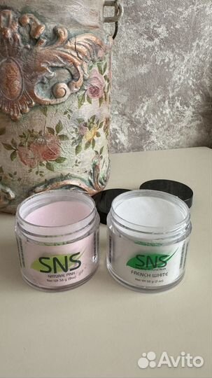 Гелевая пудра для укрепления ногтей