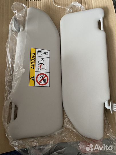 Солнцезащитные козырки Vesta