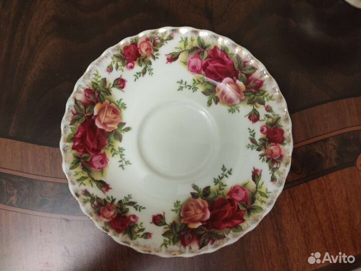 Royal Albert-трио,десертные тарелки