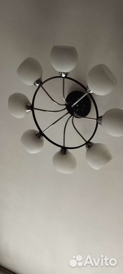 Люстра потолочная бу