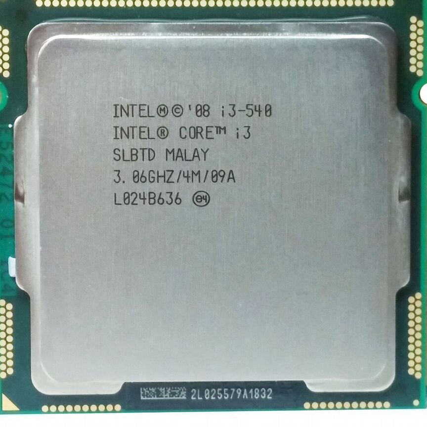 [SLBTD] Процессор Intel Core I3-540 3.06 Ghz Slbtd