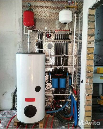 Отопление Тёплый пол Тепловые насосы Монтаж