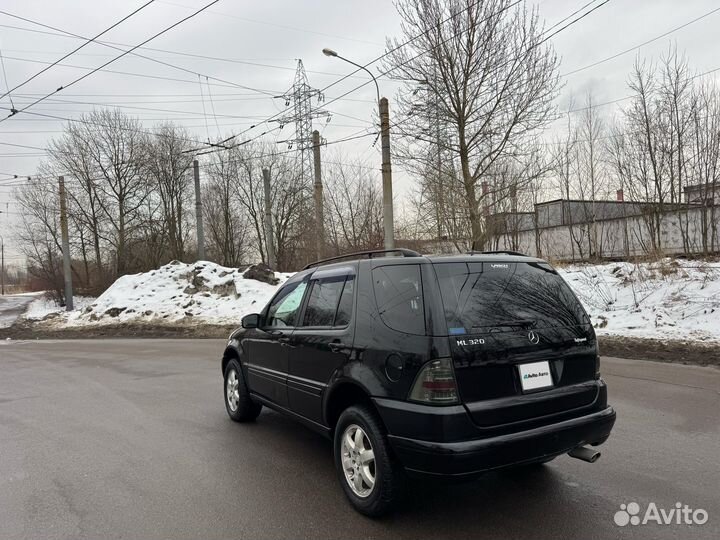 Mercedes-Benz M-класс 3.2 AT, 2002, 250 000 км