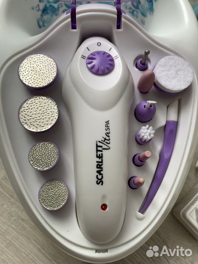Аппарат для маникюра и педикюра scarlett Vita spa