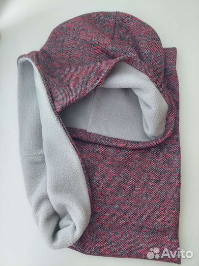 Комплект шапка и снуд женский