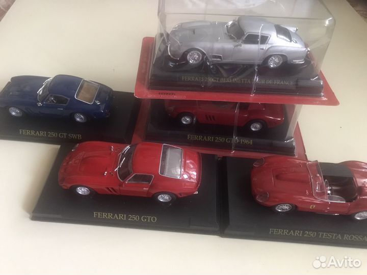 Коллекционные машинки Ferrari