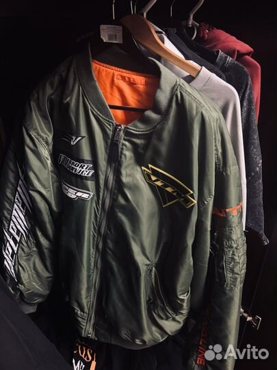 Vetements racing bomber