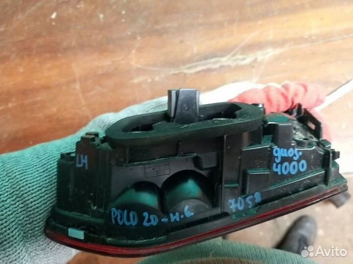 Фонарь задний левый Volkswagen Polo 2020