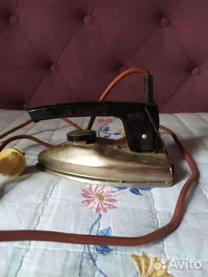 Утюг дорожный СССР
