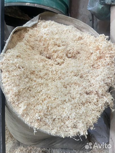 Опилки сухие стружка