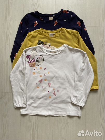 Лонгслив для девочки