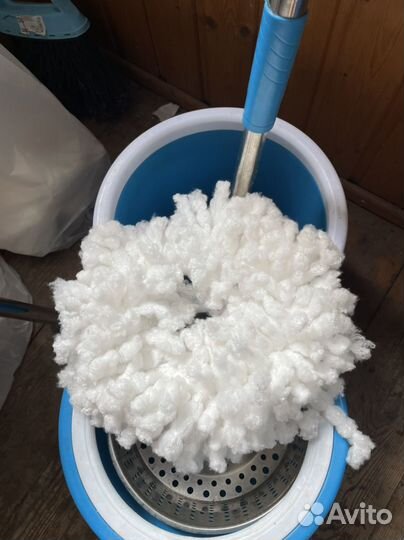 Швабра для Пола с отжимом и ведром