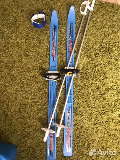 Беговые лыжи детские