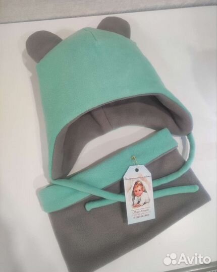 Комплект шапка, шарф пошив на заказ