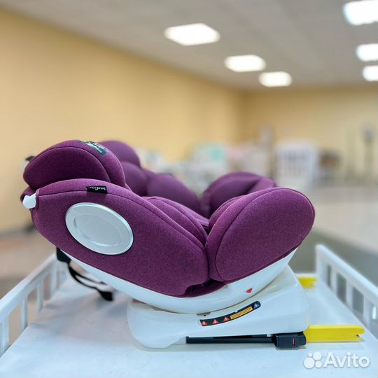 Аатокресло 0-12 лет с Isofix и поворотной основой