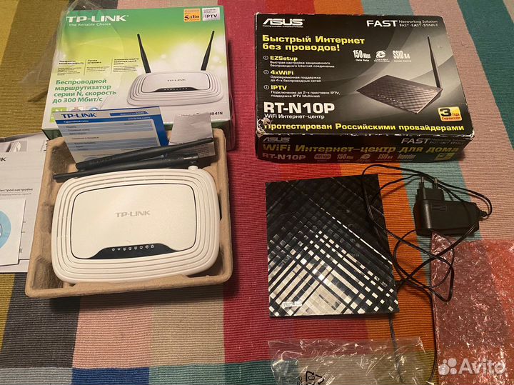 Wi - fi роутер TP-Link, Asus