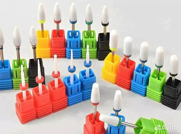 Керамическая фреза для снятия гель-лака маникюра