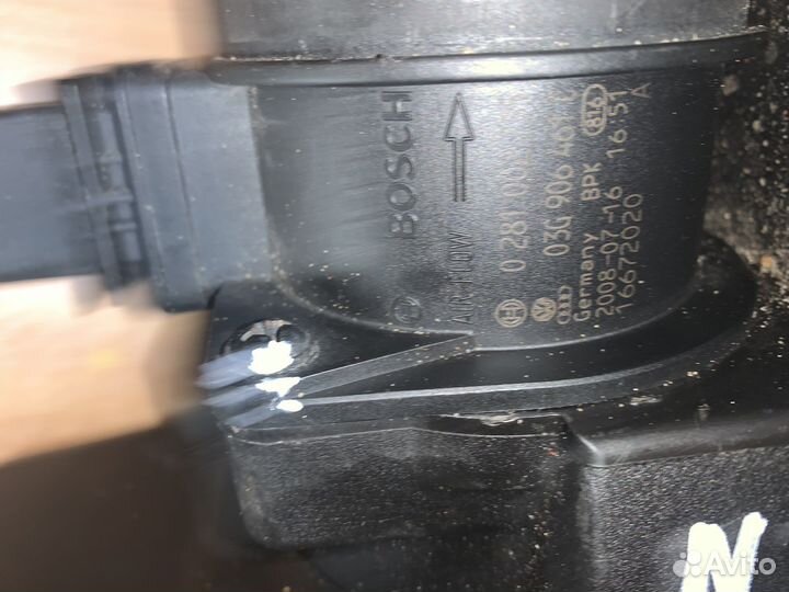 Дмрв корпус возд фильтра vw transporter 2.5 dt