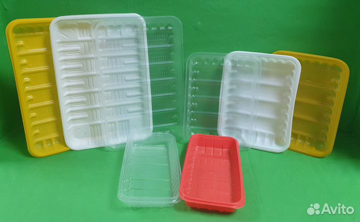 Пластиковая одноразовая посуда вилки ложки и ножи